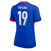 Francúzsko Youssouf Fofana #19 Domáci Ženy futbalový dres ME 2024 Krátky Rukáv